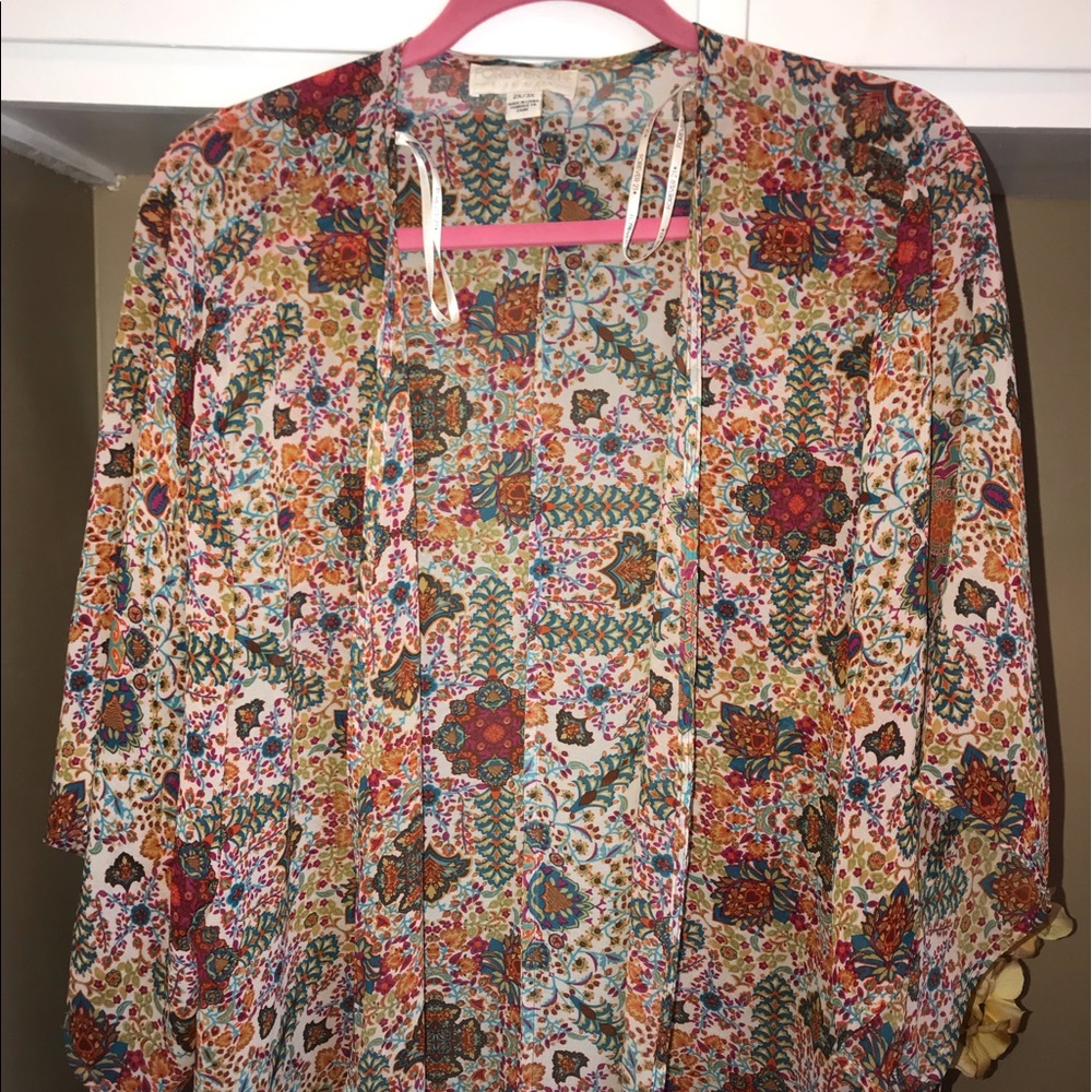 Forever 21 paisley Kimono